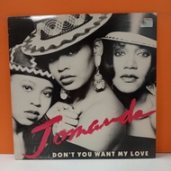#RR27-34 LP TERPAKAI [  JOMANDA - DON'T YOU WANT MY LOVE  ] USED LP < G >