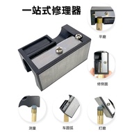 Billiard Cue Tip Grinder Multi-Functional Repair Tool Billiard Cue 5-in-1 Sharpener Planer Roller Pe