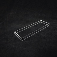 ฝาครอบอะครีลิกโปร่งใสป้องกันฝุ่นสำหรับคีย์บอร์ด IQUNIX EZ63 ชุดคีย์บอร์ดแบบ 60 ช่อง ฝาครอบป้องกันคีย