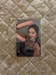 blackpink jisoo會員入場禮小卡