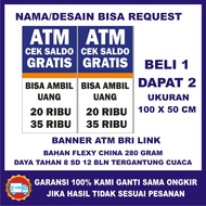 BRILink Mini ATM Standing Banner - CingWangPrint