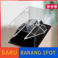 Transparent Transparent Display Box Acrylic Display Box Suitable for Lego 75154 Striker Imperial Fig