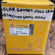 GENSET DIESEL FILTER, FOCO CRANE, 6D14 (FUSO GANJO 220 PS/ FUSO FIGHTER) FILTER JG-506 (KS568C/5I-79