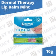 Dermal Therapy Lip Balm Mint 10g (Exp: 07/2025)