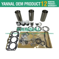 3YM30 Overhaul Rebuild Kit For Yanmar Engine diesel Marine boat Repair parts set