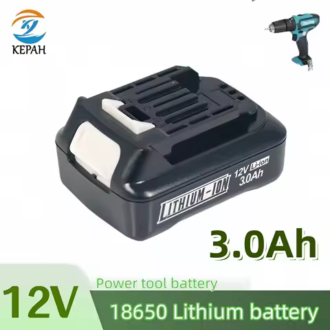 NEW 12V Tools Batteries 3.0Ah 18650 Li-ion Battery For Makita 10.8V/12V BL1021B BL1041B BL1016 BL101