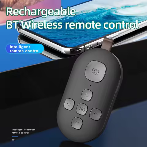 5.0 Bluetooth Button Remote Control With 7 Buttons Wireless Remote For Mobile Phone Tik Tok E-book F