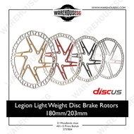Legion Light Weight Disc Brake Rotor 180mm/ 203mm for MTB/E-Scooter/E-bike