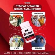 Episor Original 100% HQ | Supplement Kesihatan Lelaki | Sokong Tenaga, Stamina & Vitaliti | Fast Del