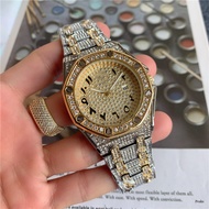 Preferred❤ Cash Oak AA Brand Hexagon Steel Band Gypsophila Quartz Watch Ladies Fashion Trend fd7