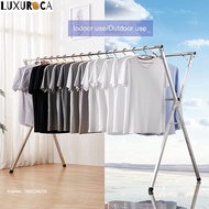 Ampaian Baju Home Foldable Extendable clothes rack Cloth Hanger/ Cloth Drying Rack/Penyidai Baju/不锈钢晒衣架