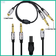 CRE 3 5mm to 6 35mm Microphone Cable 6 35mm Male to 3 5mm Female Mic Cable Balanced Shielded 6 35mm 