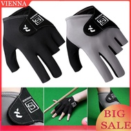 Left Hand Snooker Cue Sport Glove Adjustable Pool Cue Glove Billiard Pool Glove for Men & Women