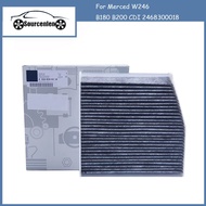 Cabin Air Filter for Merced W246 B180 B200 CDI 2468300018 A2468300018 A2468300119 2468300218