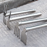 Gardening Supplies Stainless Steel Hoe Planting Vegetables Planting Flowers Thickened Hoe Agricultur