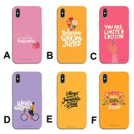 [ CS109 ] SAYING Hard Phone Case for iPhone X XS XR 11 PRO MAX