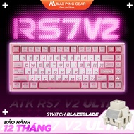 [FIRE] HE ATK RS7 V2 ULTRA Gaming Keyboard - STELLAR PINK | Genuine Genuine | - Maxpinggear