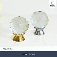 K16 Crystal Knob Handle | Drawer Pulls, Drawer Handles, Crystal Pentol