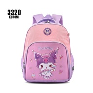 Tas Lampu Cartoon 3320 14 Inch Tas Ransel Anak Sekolah Tas Punggung Anak Motif Astronaut Frozen Ku