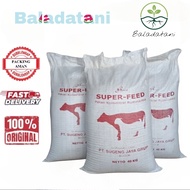 Superfeed PAKAN TERNAK SAPI KOSENTRAT SUPERFEED perkarung Kemasan 40kg Original