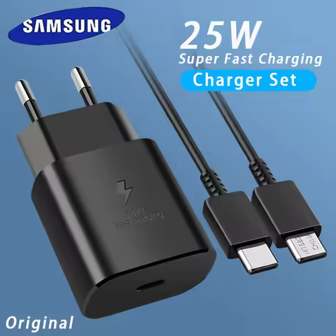 Original SAMSUNG Charger Adapter 25w Usb C PD Fast Charging Chargers Galaxy A16 A26 A05 A05s A24 4G 