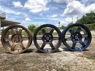 THAILAND Auto Options Wheels TE37 - 15X7 4X100 ET35 CB73.1 - READY STOCK