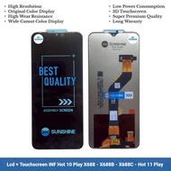 Lcd + Touchscreen Infinix Hot 10 Play X688 - X688B - X688C - Hot 11 Play