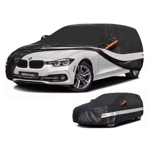 Waterproof Breathable Car Cover for BMW 3er Touring/X3 Audi A4 Avant/Q5/VW Passat Heavy-duty Outdoor