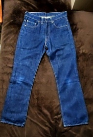 Denime  the flat head momotaro vintage jeans 舊版紅旗牛仔褲