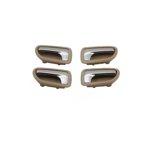 BROWN CHROME INSIDE INTERIOR DOOR HANDLE FOR KIA PICANTO / MORNING 2004-