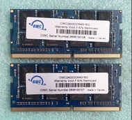新淨 原裝 OWC PC4-19200 DDR4 SO-DIMMs 2400MHZ 32Gb kit (16Gb x2) For Apple Mac Mini 2018, iMac 21.5/ 27 