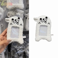 ECYOU Card Cover, Plush PVC Photo Card Holder, Display Charm Card Display Window Card Protective  K-