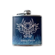 【新年禮物/免費客製雷雕】6OZ不銹鋼酒壺附漏斗(附漏斗)-冰龍