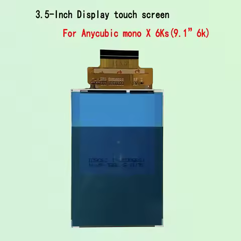 9.1' 6K 3D Printer LCD Control Screen Printer Accessories Suitable for Anycubic Mono X 6Ks 3.5-Inch 