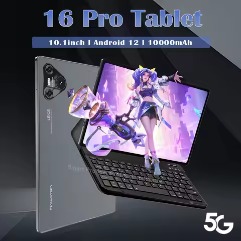 2025 Original 16 Pro Tablet 10.1 inch Android 14 Global Snapdragon870 10 Core 16GB+1024GB 10000mah 5