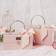 轻奢感手提盒紫色礼品盒 情节女友 婚庆伴手礼礼盒现货Light Luxury Portable Box Purple Gift Box Plot Women helbnke.my20250922