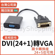 DVI to VGA HD Converter 24+1 Chip 1080P Adapter Adapter Adapter DVI-I