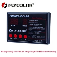 Flycolor 50 to 150A ESC Programming Card for RC Boat