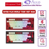 AKKO 5075B Plus Black / Red World Tour Viet Nam Mechanical Keyboard