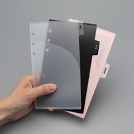 A6 Double Pocket Cash Envelopes 6-Tab Cash Stuffing Envelopes for Budgeting Loose Leaf 6 Holes Money