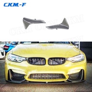 Carbon fiber Material Front Flaps Apron for BMW 4 Series M3 M4 F80 F82 F83 2014 2015 2016 2017 FRP B