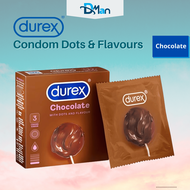 DUREX Condom Strawberry Chocolate Dots & Flavour 3s Flavours
