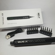 RELIFE E1 ONE SET ELECTRIC SCREWDRIVER
