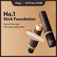 [OBgE Official] Natural Cover Foundation Ivory / Beige  13g | Skin Coverage | Powerful Pore Cover  |