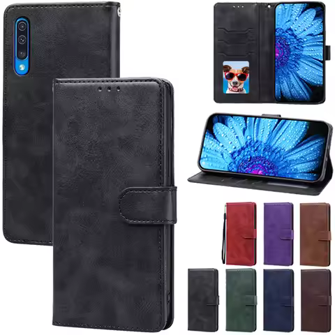 A50 A505F Case For Samsung Galaxy A50 Case Wallet Flip Book Leather Cover For Samsung A50 Case A 50 
