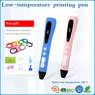 Bling3D-3D Pen DIY 3D PCL Low Temperature slow release Pen Best For Kids Gift birthday