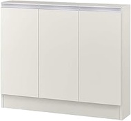IWATSUKI MIO-7567SWH Storage Shelf with Door to Order Made in 1cm Units Within Width 45-120cm White 