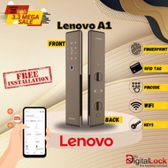 LENOVO A1 YOUTH EDITION ULTRA SLIM WIFI SMART DIGITAL DOOR LOCK