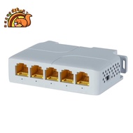Gigabit PoE Extender 802.3af/At/Bt 5 Port PoE Repeater Vlan Extend Additional 100m(328ft) of Power a