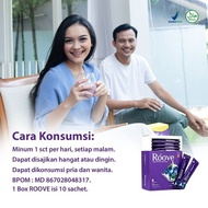 Roove Collagen Drink 20 Sachet - Shaker Ungu